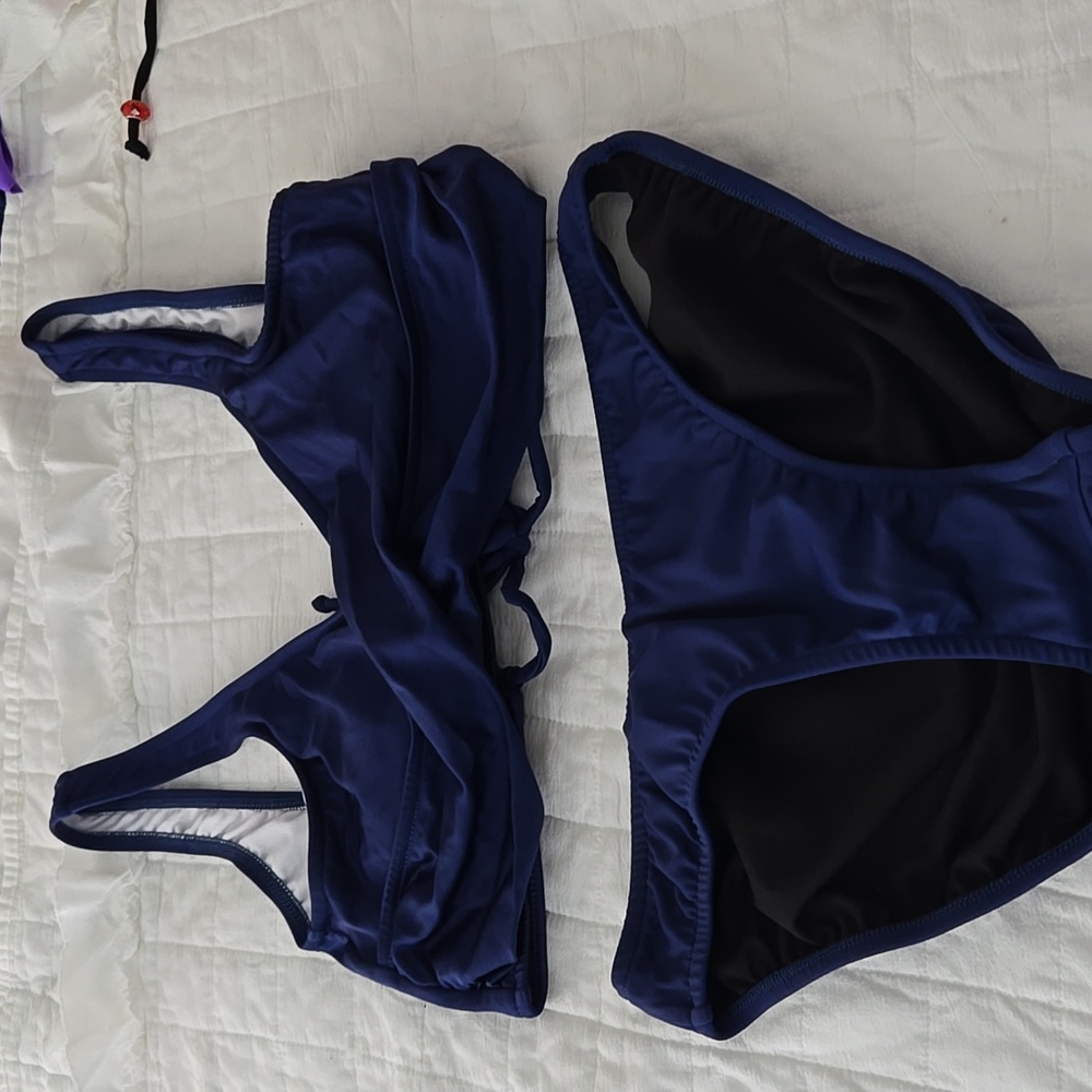 Venus bikini navy blue bathing suit